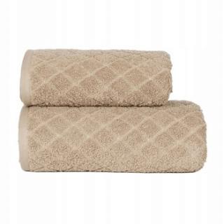 RĘCZNIK 70x140 OLIWIER 100% BAWEŁNA 520g/m2 CIEMNO BEŻOWY