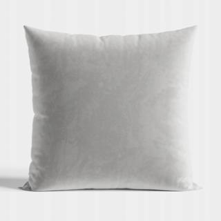 SZARA WELWETOWA POSZEWKA 40x40 DEKORACYJNA VELVETOWA