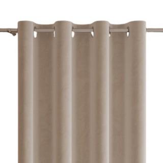 ZASŁONA GOTOWA 140x250 NA PRZELOTKACH VELVET KREMOWY