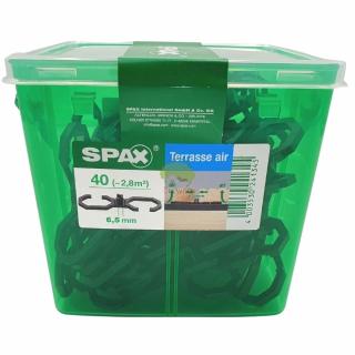 Podkładki pod deski tarasowe AIR 6,5mm (40szt.) SPAX Air