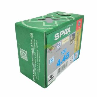 SPAX Wkręty do elewacji A2 4x45mm (100szt.) srebrny