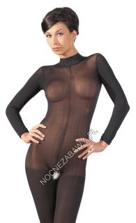 Catsuit with Lace Collar M/L