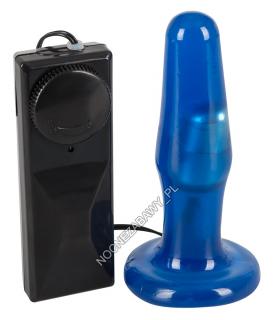 Korek analny - Queeny Blue Plug
