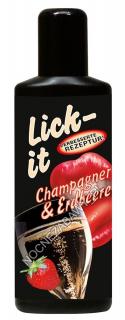 Lubrykant - Lick-it, Truskawka i szampan