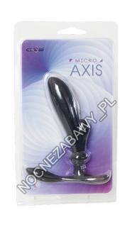 Micro Axis silikonowy korek analny dł. 11cm czarny