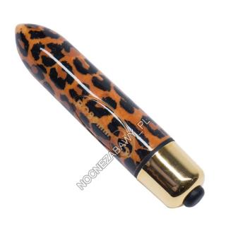 Mini wibrator RO-80mm Leopard print