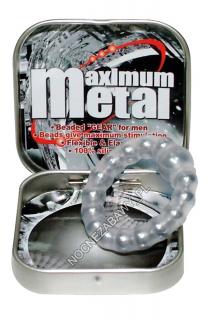Pierścień metalowy Maximum Metal Ring