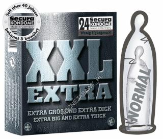 Prezerwatywy Secura XXL Extra 24 szt.