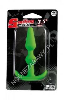 Smiling ButtPlug green 8.90cm