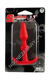 Smiling ButtPlug red 8.90cm