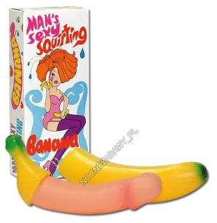 Super Tryskający Banan na impreze lub prezent