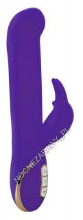 Wibrator Rabbit Gesture fioletowy 22cm