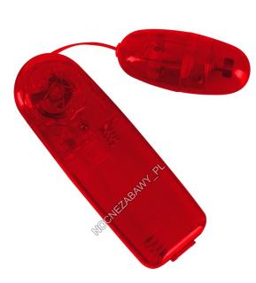 Wibrujące jajeczko (czerwone) zasilane kablem USB