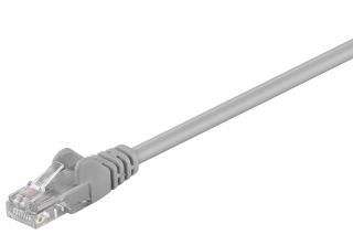 Kabel LAN Patchcord CAT 5E 10m szary