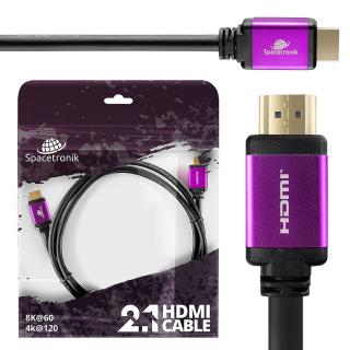 Kabel UHS HDMI 2.1 8K Spacetronik SH-SPR075 7.5m