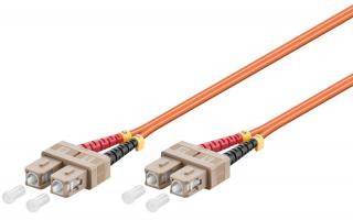 Patchcord światłowodowy LWL SC-SC OM2 DUPLEX 0,5m