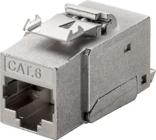 Złącze Keystone RJ45 CAT 6 STP 250MHz Snap-In