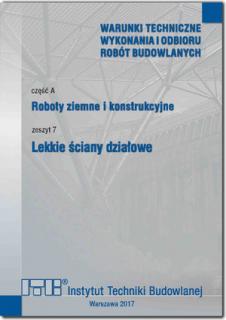 A7 Lekkie ścany działowe