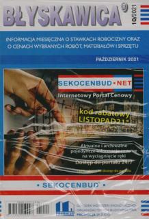 Błyskawica 10/2021                                               informacja miesięczna o stawkach robocizny oraz wybranych robót