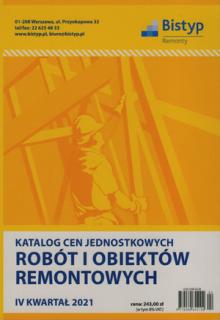 KCJ Inwestycyjne 4 kw 2021 ceny robót i obiekt                   INWESTYCYJNYCH 4/2021