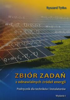 Zbiór zadań z odnawialnych źródeł energii