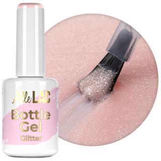 AlleLac Żel Budujący w Butelce Bottle Gel 15 g - Nude Glimmer