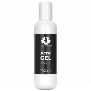 AllePaznokcie Acryl Gel Liquid Płyn Do Rozprowadzania i Modelowania Akrylożelu 100 ml