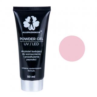 AllePaznokcie Akrylożel Budujący Powder Gel - French Pink 50 ml