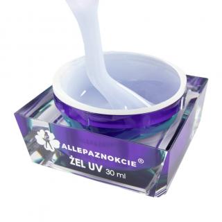 AllePaznokcie Żel Budujący Do Paznokci Jelly - Manifest White 30 ml