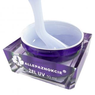 AllePaznokcie Żel Budujący Do Paznokci Jelly - Manifest White 50 ml