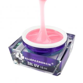 AllePaznokcie Żel Budujący Do Paznokci Perfect French - Bubblegum 15 ml