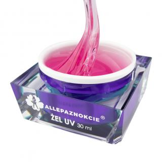 AllePaznokcie Żel Budujący Do Paznokci Perfect French - Transparent Pink 30 ml