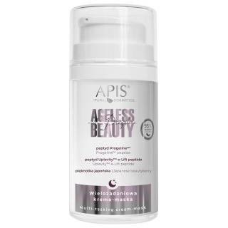 Apis Ageless Beauty Wielozadaniowa Kremo-Maska Na Noc z Progeliną 50 ml