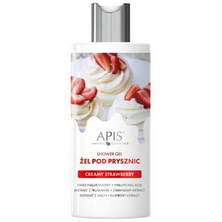 Apis Creamy Strawberry Żel Pod Prysznic 300 ml