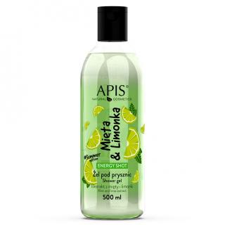 Apis Energy Shot Żel Pod Prysznic Mięta  Limonka 500 ml