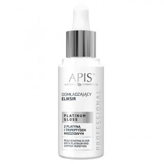 Apis Platinum Gloss Odmładzający Eliksir z Platyną i Tripeptydem Miedziowym 30 ml