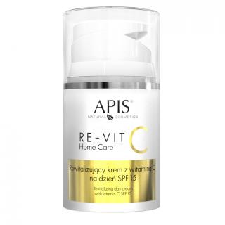 Apis Re-Vit C Rewitalizujący Krem z Witaminą C Na Dzień SPF 15 50ml