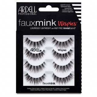 Ardell Faux Mink 4-Pack Sztuczne Rzęsy Na Pasku - Wispies