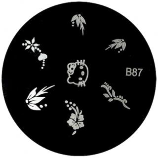 Blaszka Płytka Do Stempli Stampingu - B087