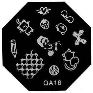 Blaszka Płytka Do Stempli Stampingu - QA16