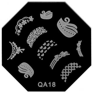 Blaszka Płytka Do Stempli Stampingu - QA18