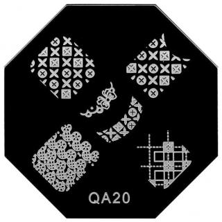 Blaszka Płytka Do Stempli Stampingu - QA20