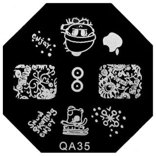 Blaszka Płytka Do Stempli Stampingu - QA35