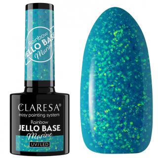Claresa Baza Hybrydowa Rainbow Jello Base 5 g - Marine