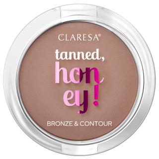 Claresa Bronzer Prasowany Do Twarzy Tanned, Honey! 13 g - 12 Versatile