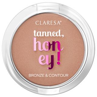 Claresa Bronzer Prasowany Do Twarzy Tanned, Honey! 13 g - 13 Shimmery