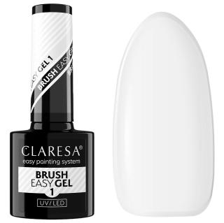 Claresa Easy Brush Żel Budujący w Butelce 5 g - 01 Clear