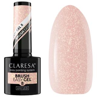 Claresa Easy Brush Żel Budujący w Butelce 5 g - 08 Medium Shimmer Beige