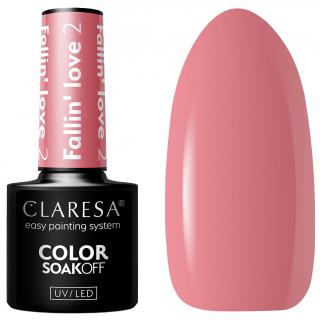 Claresa Lakier Hybrydowy UV/LED 5g - Fallin' Love 2
