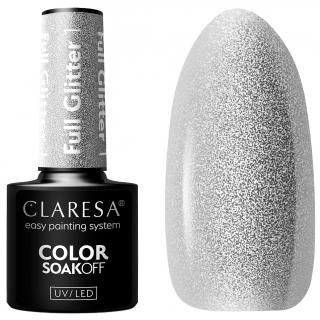 Claresa Lakier Hybrydowy UV/LED 5g - Full Glitter 1